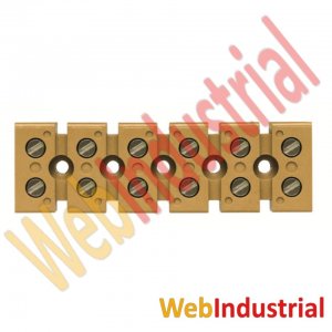 WEB INDUSTRIAL - WEIDMULLER 0620120000 - Regleta de terminales 6 polos 6mm2 690V 41A