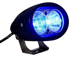 BSURE - F61106 - Luz advertencia 10W, 10-60Vdc, color azul,4