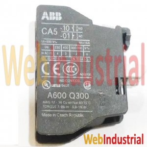 ABB - CA5-01 - Bloque de Contactos Auxiliares NC