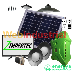 ZIMPERTEC - LSX10.5-K - KIT SOLAR HOME 