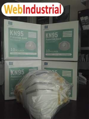 WEB INDUSTRIAL - Hanmalaser - KN95 - Barbijo no tejido con respidador