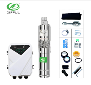 DIFFUL - 3DSS1.2-77-36-210 - Bomba Solar Sumergible MPPT de 210W