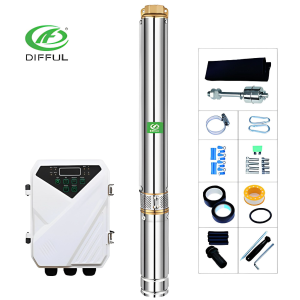 DIFFUL - 3DPC3-80-72-600 - Bomba Solar Sumergible MPPT de 600W