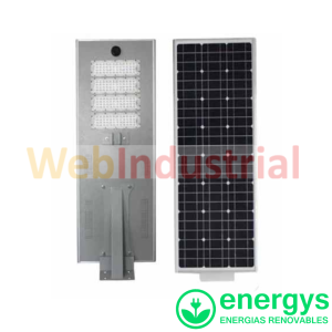 ENERGYS - F1-80W - Luminaria solar All One 80W LiFePO4