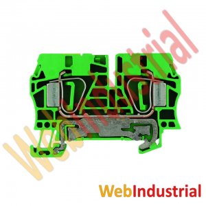 WEB INDUSTRIAL - WEIDMULLER 1608670000 - Bornera de Tierra 6mm2 800V 720A cx directa