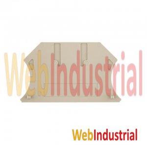 WEB INDUSTRIAL - WEIDMULLER 1050000000 - Tapa Final de bornera 2,5-10mm2 serie W