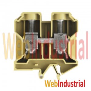 WEB INDUSTRIAL - WEIDMULLER C030356.0100 - Bornera de paso beige 35mm2 800V 125A cx brida-tornillo