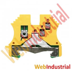 WEB INDUSTRIAL - WEIDMULLER 1016400000 - Bornera de Tierra 2,5mm2 800V 300A tornillo