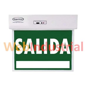 SEGURIMAX - 24160 - Señalización de emergencia 'SALIDA', 39,2lm, 7LEDs