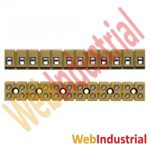 WEB INDUSTRIAL - WEIDMULLER 0243520000 - Regleta de terminales 12 polos 2,5mm2 400V 24A