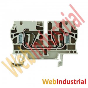 WEB INDUSTRIAL - WEIDMULLER 1632050000 - Bornera de paso beige 4mm2 800V 32A cx abrazadera