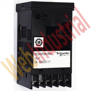 SCHNEIDER ELECTRIC - REG48PUN1RHU - Controlador de Temperatura 48x48 100-240 V, UNIV, 1Rel