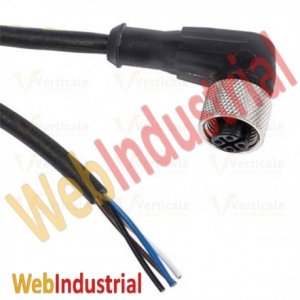 SCHNEIDER ELECTRIC - XZCP1241L2 - Conector M12 con cable de 2m