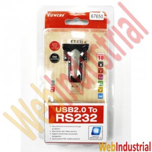 WEB INDUSTRIAL - EBC 67650 - Conversor USB - RS232