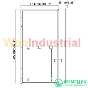 PEIMAR -  Panel Monocristalino 460W