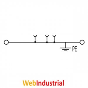 WEIDMULLER - 2051360000 - Borne de tierra 4 mm²