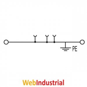 WEIDMULLER - 1991810000 - Borne de tierra 6 mm²