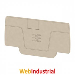 WEIDMULLER - 1514400000 - Tapa final para bornera 2,5 mm2