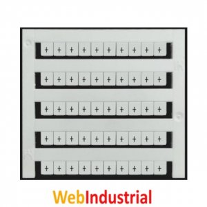 WEIDMULLER - C057626.1198 - Numerador para borneras 5 GW (+)