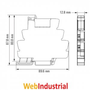 WEIDMULLER - 1123480000 - Relé de 12 VDC