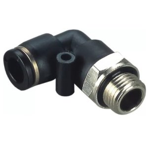 Micro Automación - 1.441.990.610 - Conector Codo Rosca G 1/8” - Tubo 6 mm