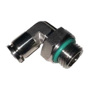 Micro Automación - 1.438.990.810 - Conector Codo Inox 316, Rosca G 1/8” - Tubo 8 mm