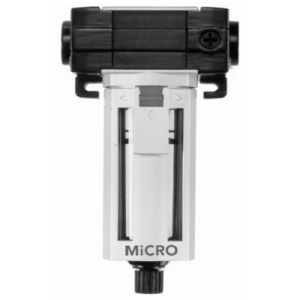 Micro Automación - 0.101.000.233 - Filtro De Línea, Serie  QBS1, Conexión G3/8”, 40 Micras, Presión  0-10 Bar, Caudal 2000l/Min