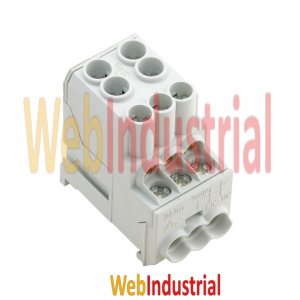 WEB INDUSTRIAL - WEIDMULLER 1561910000 - Bloque de distribución Gris 1 polo 690 VAC/VDC 100A