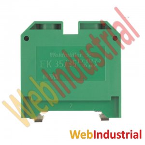 WEB INDUSTRIAL - WEIDMULLER 0661460000 - Bornera de tierra 35mm2 800V 4200A cx brida-tornillo