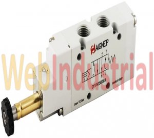 AIGNEP - 01VS050003 - Valvula Solenoide PIOT 5/2 - 1/4