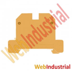 WEB INDUSTRIAL - WEIDMULLER 0661260000 - Bornera de tierra 6mm2 800V 720A cx brida-tornillo