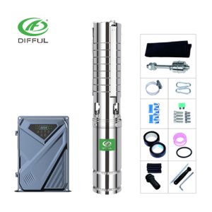DIFFUL - 4DSC11-60-110-1500-A/D - Bomba Solar Sumergible de 1500 W 