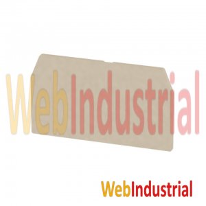 WEB INDUSTRIAL - WEIDMULLER 1745150000 - Tapa Final de bornera 82,2x3mm serie Z