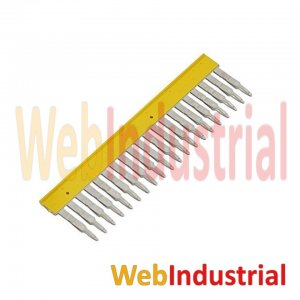 WEB INDUSTRIAL - WEIDMULLER 1908960000 - Puente para Borneras 2,5mm2 20 polos