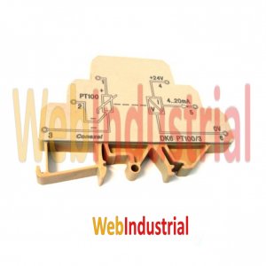 WEB INDUSTRIAL - WEIDMULLER C904274.6000 - Acoplador analógico PT100 - 4…20mA 24VDC